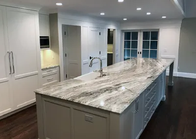 beautiful new kitchen remodel on a michigan home